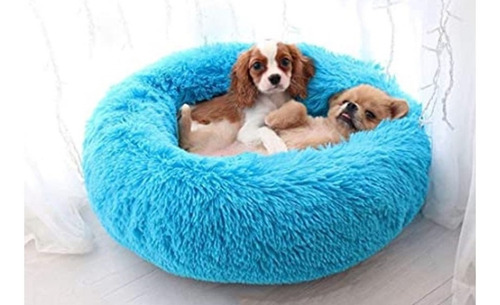 Cama Tipo Dona Afelpada Para Perro/gato Luxury  De 60 Cm