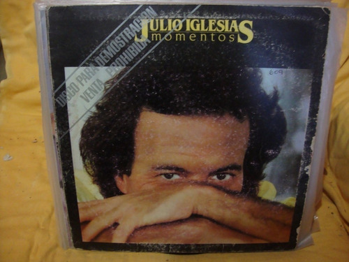 Vinilo Julio Iglesias Momentos Promocional M3