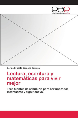 Libro: Lectura, Escritura Y Matemáticas Para Vivir Mejor: Tr