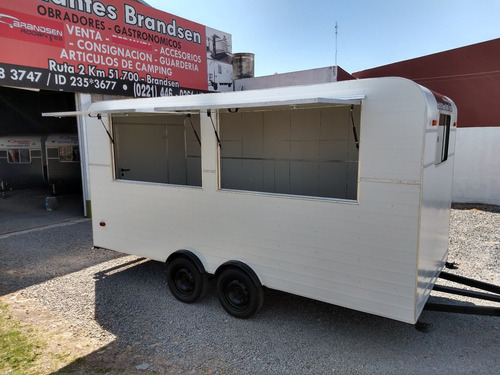 Imagen 3 de 15 de Trailer Rodantes Brandsen Gastronomico 4,50 D-eje Balan
