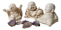Comprar Trio De Budas Gorditos Felices Bebes Decorativo Hogar