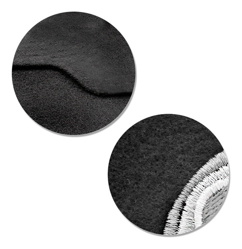 Imagem 6 de 6 de Tampão Porta Malas Bagagito Focus 2009 2010 Preto Furo 6x9