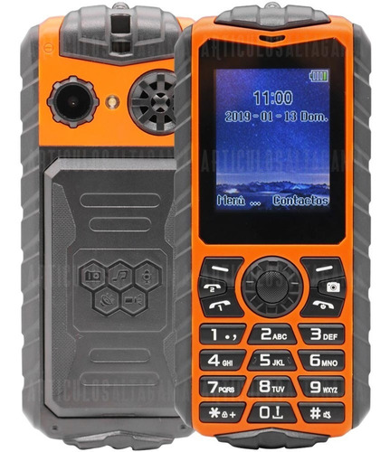 Celular Tigers C9 Dual Sim Cámara Radio Fm Bluetooth Microsd