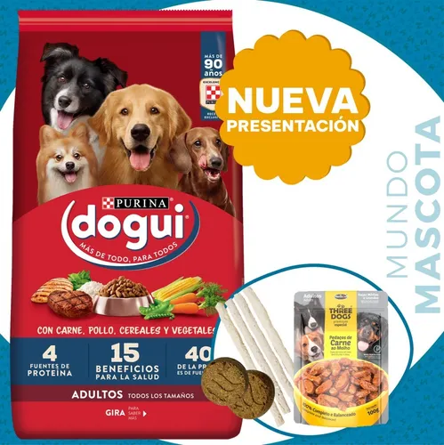 Alimento Dogui Recetas Caseras para perro adulto sabor carne y vegetales de 21 kg