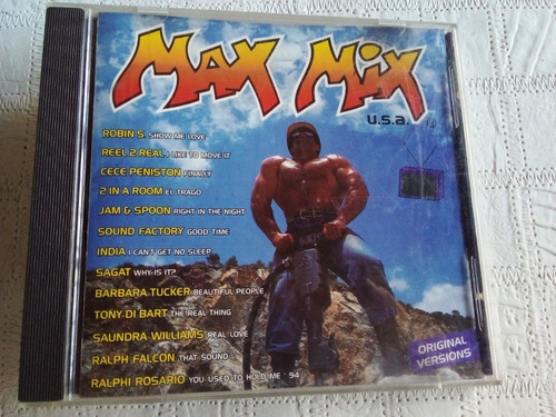 Max Mix U.s.a. Compilado Música Electrónica Cd 