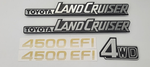 Toyota Land Cruiser Fj75 Emblemas 