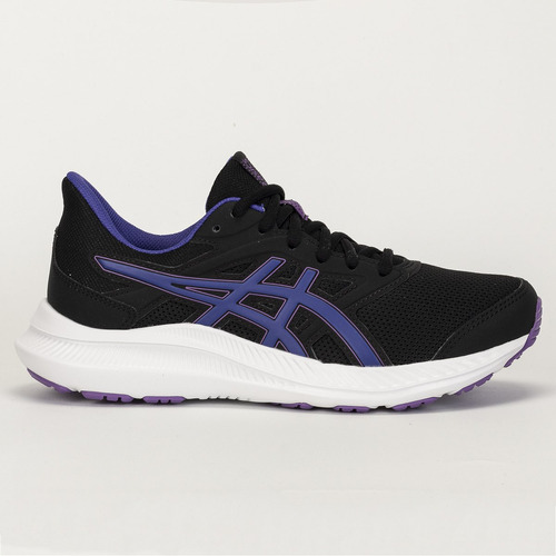 Zapatillas Asics Jolt 4 color negro/morado - adulto 38 AR