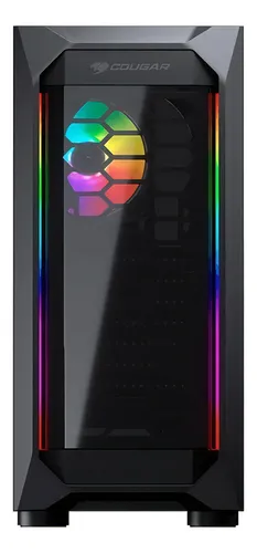 Gabinete Gamer Cougar Mx410-t Rgb Cristal Templado Atx