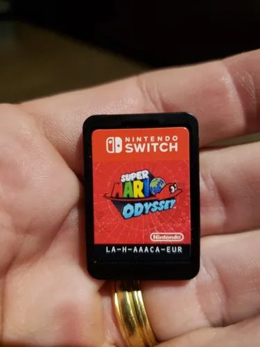 NS Super Mario Odyssey Edição Padrão Nintendo Switch Carta De Jogo Físico