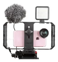 Comprar Kit Youtuber Transmision En Vivo Smartphone+luz Led+microfon