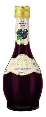 Licor Fino De Cassis Creme Weber Haus 375ml