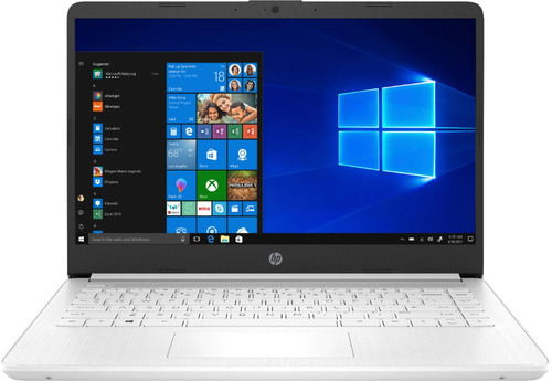 Laptop Hp Intel Celeron 14  4/64 Gb Color Snowflake White