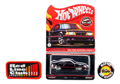 Ford Mustang Cobra R Hot Wheels Rlc Red Line Club Hwc Collec