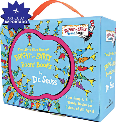 Little Blue Box Of Bright And Early Board Books - Dr. Seuss