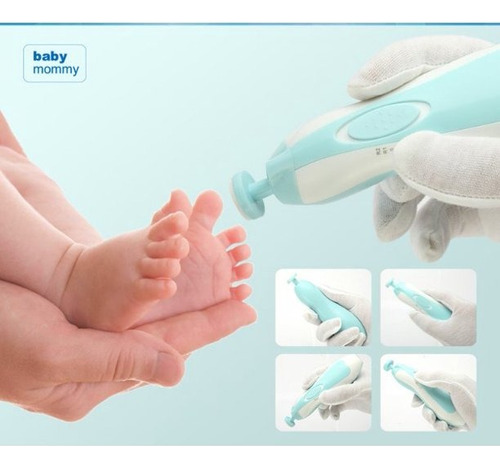 Lima De Uñas Eléctrica Para Bebes Showell Importad, Cortauña