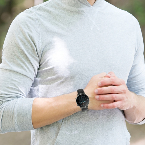 Correa De Cuero Con Cola Redonda Para Huawei Watch 4/watch 4
