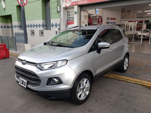 Ford Ecosport 1.6 Titanium 110cv 4x2 2015 Gris Impecable