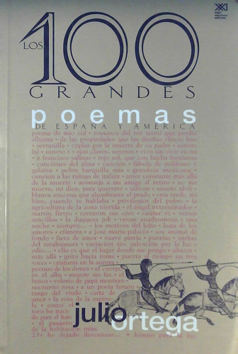 Los 100 Grandes Poemas De España Y América - Julio Ortega