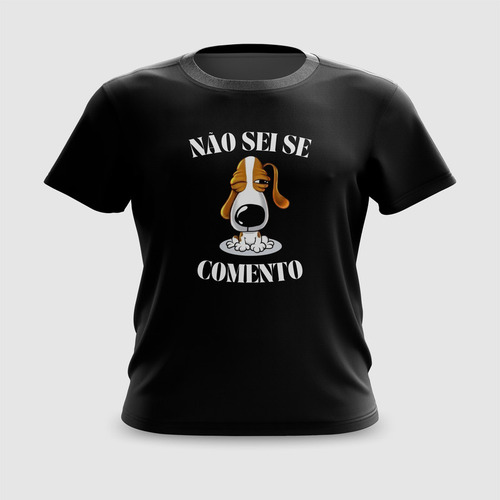 Camiseta Camisa Não Sei Se Comento Carnaval Meme#