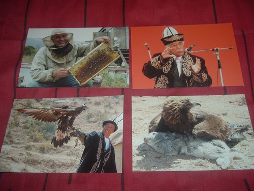 Postales Con Diversas Actividades De Kirguistan