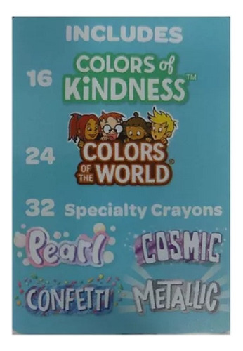 Conjunto de lápis de cera Crayola de 168 peças