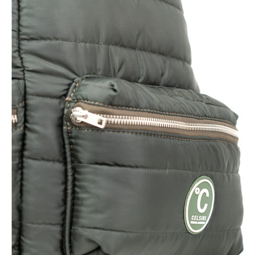 Mochila Urbana Maternal Termica Impermeable Celsius Dubai Color Verde
