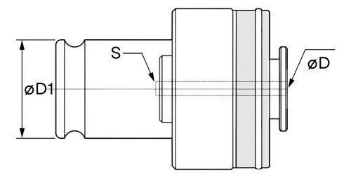 Pinça Porta Macho T1 06x04,9 Com Controle De Torque