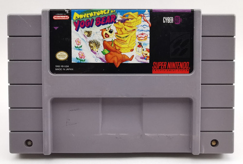 Adventures Of Yogi Bear Snes Nintendo * R G Gallery