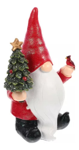 Jj Papá Noel Enano Levanta Decoraciones De Árboles De
