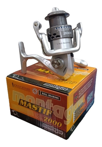 Reel Frontal Pesca Spinning Montague Mastif 2000 Pejerrey