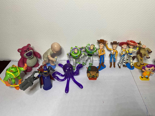 Colección De Figuras Disney Pixar De Toy Story 1, 2 Y 3 (Usado)
