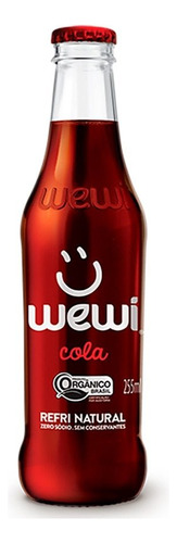 Refrigerante Orgânico Cola Wewi 255ml