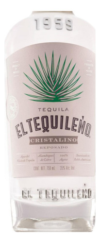 Pack De 12 Tequila El Tequileño Cristalino 750 Ml