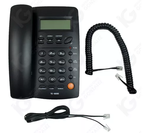 Teléfono alámbrico con altavoz para casa u oficina / homedesktc-9200 –  Joinet