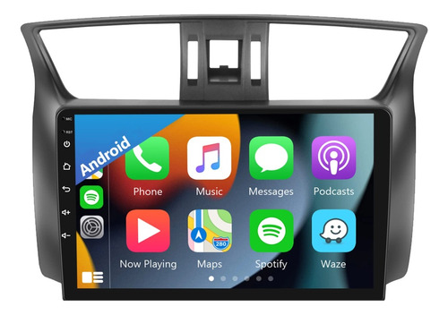 Radio Android Nissan Sentra 10  Pulgadas 4x64gb Carplay 