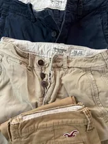 Comprar Pantalones  Largos Hollister O Abercrombie 2 Marrón 1 Azul