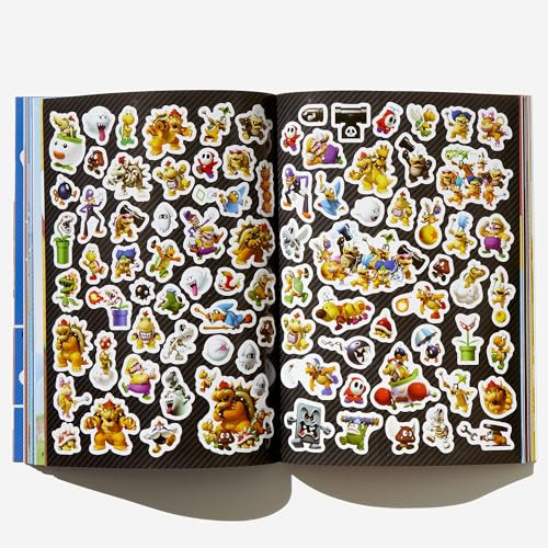 Livro Oficial De Adesivos De Super Mario (nintendo®): Mais De 800 Stic