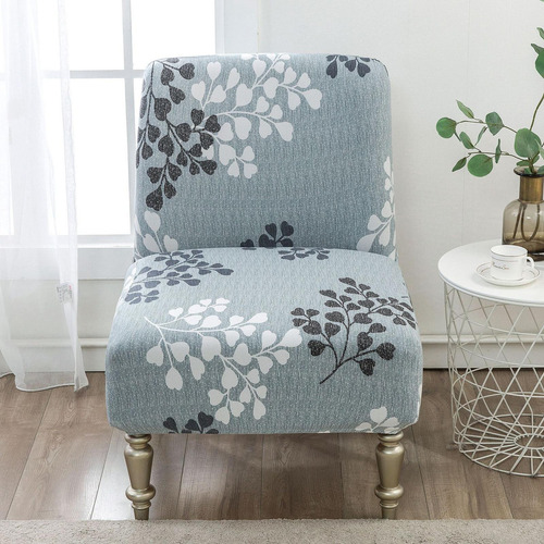 Impresión Funda Para Silla Extraíble Azul Claro