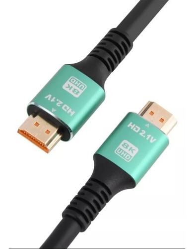 Cable Hdmi 8k 2.1v Ultra Hd 15 Metros 4320p 48gb Pvc Hdr