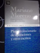 Comprar Plan Revolucionario De Operaciones Y Otros Escritos M Moreno