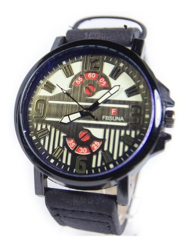 Reloj Hombre Fbs Mech Buen Porte Minimal Modelos Grandes