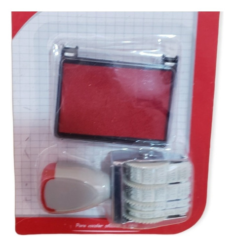 Set Timbre Fecha Completa + Almohadilla Tinta