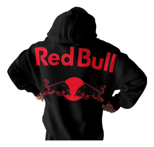 Sudadera Red Bull Salzburg Hoodie Alemania Comoda Ligera Rb