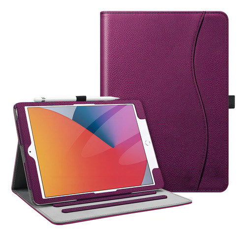 Funda Con Tapa Para iPad 7, 8 De 10,2 In | Violeta