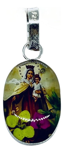 Medalla De La Virgen Del Carmen Chica Encapsulada (deperlá)