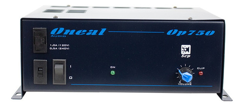 Amplificador De Som Oneal Op 750 100 Watts Rms 4 Ohms 1 Ca