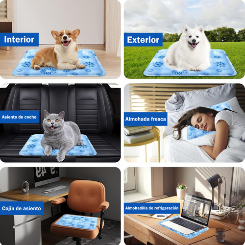 - Tapete Para Perro Refrescante Cama Para Mascotas 60*50cm