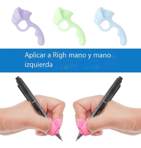 8 Piezas De Agarres De Lápiz Para Escritura A Mano