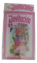 Comprar Invitaciones Cumpleaños Retro Tipo Sarah Kay X 10 Cerrado