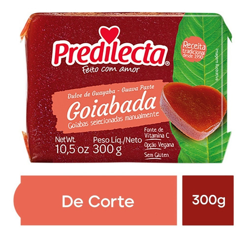 Imagem 4 de 4 de Goiabada 300g Predilecta